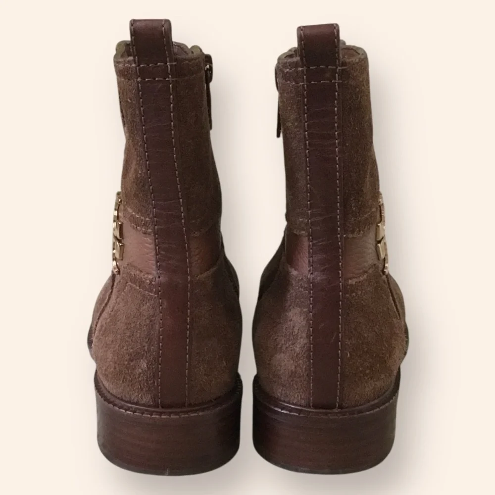 Tory Burch Alaina Suede Ankle Boots